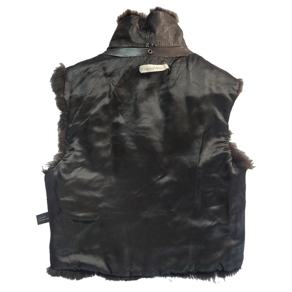 Andrew Marc opossum fur vest - Picture 4 of 16